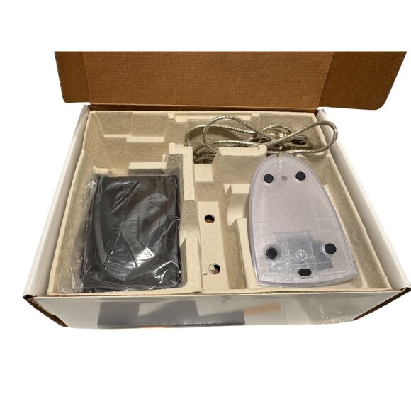 Handspring Visor Deluxe Translucent Blue Portable PDA Organizer Palm Pilot Box - Picture 6 of 9